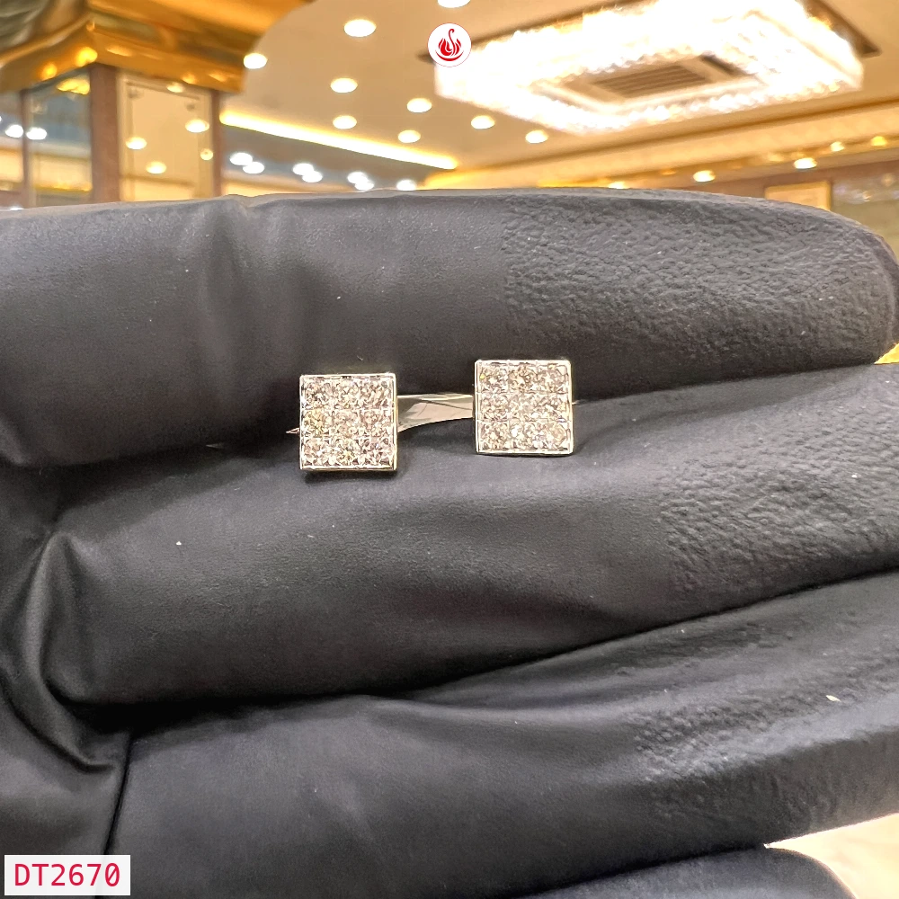 Women Diamond Earrings - DT2670