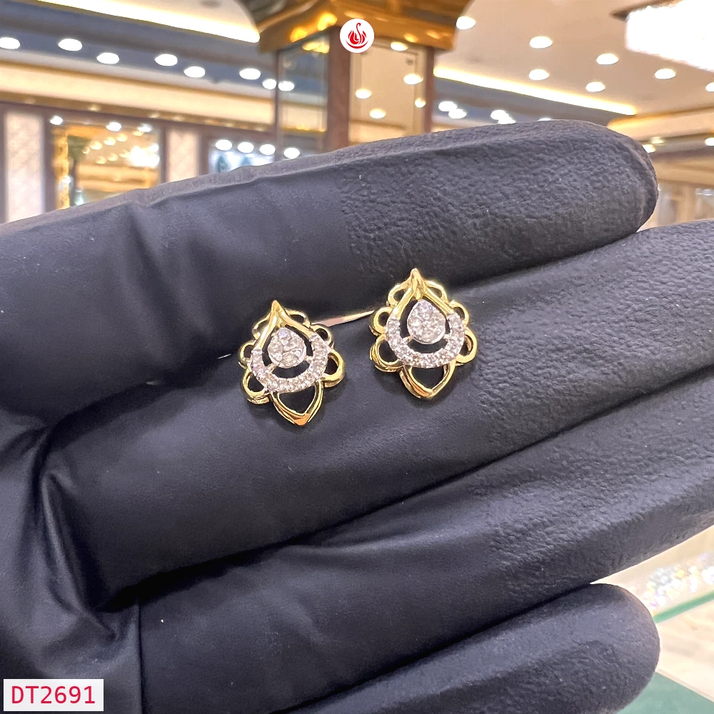 Women Diamond Earrings - DT2691