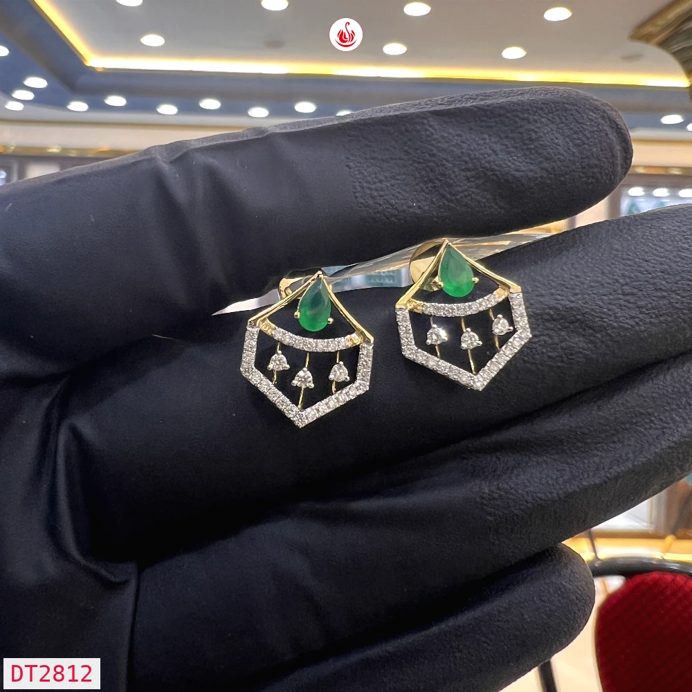 Women Diamond Earrings - DT2812
