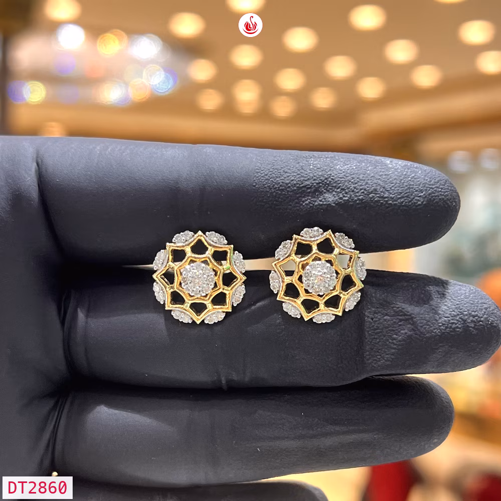 Women Diamond Earrings - DT2860