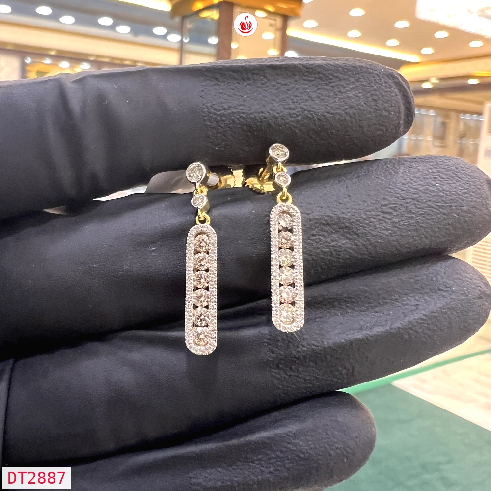Women Diamond Earrings - DT2887