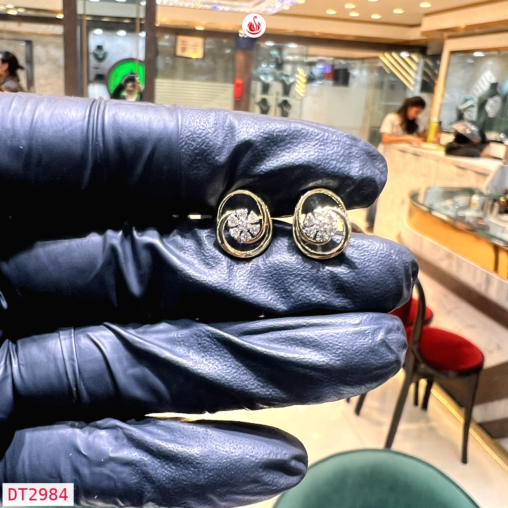 Women Diamond Earrings - DT2984