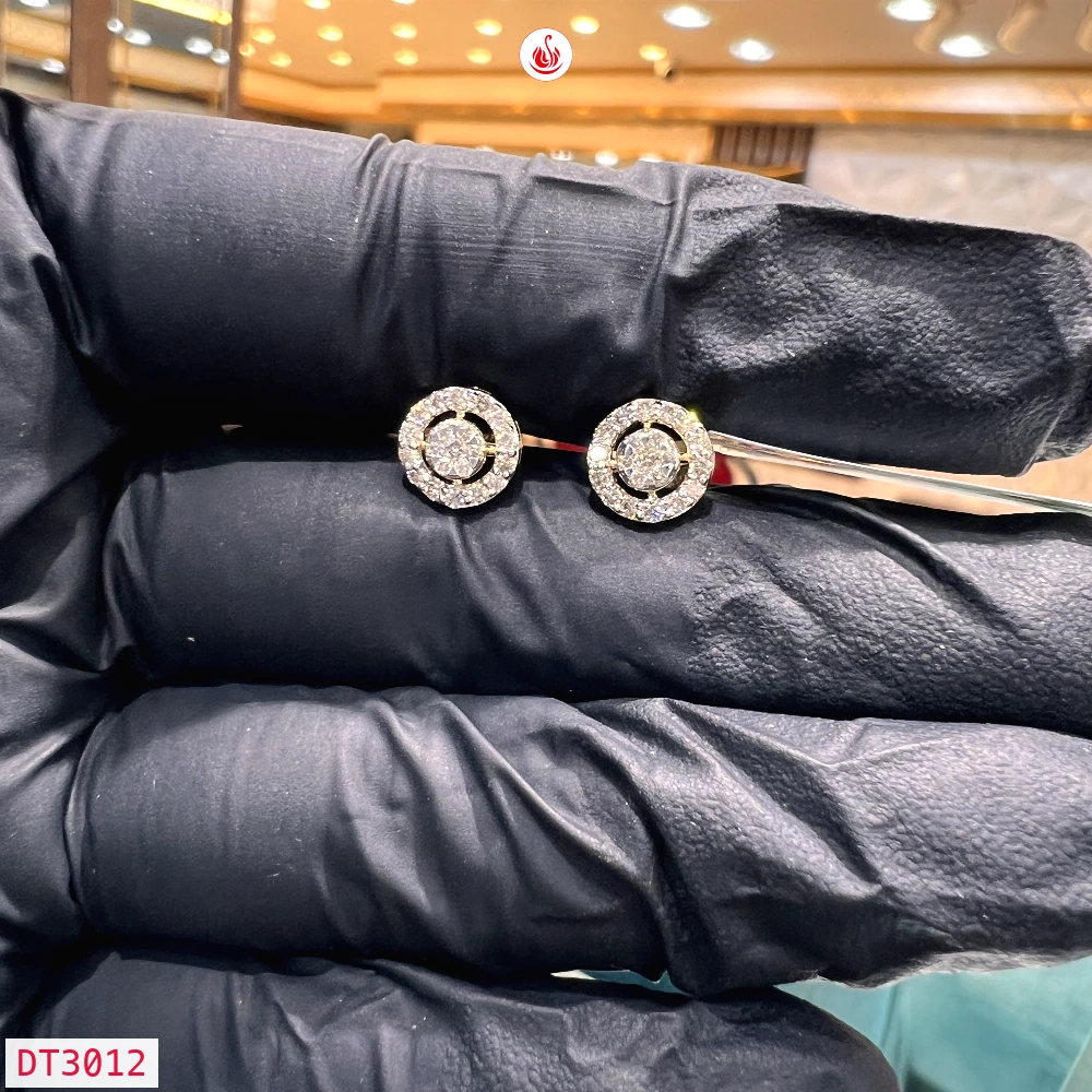Women Diamond Earrings - DT3012