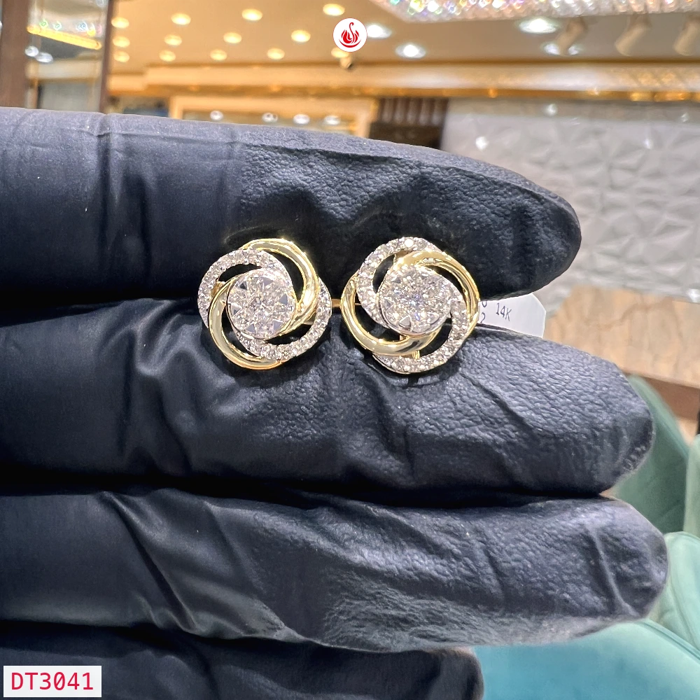 Women Diamond Earrings - DT3041