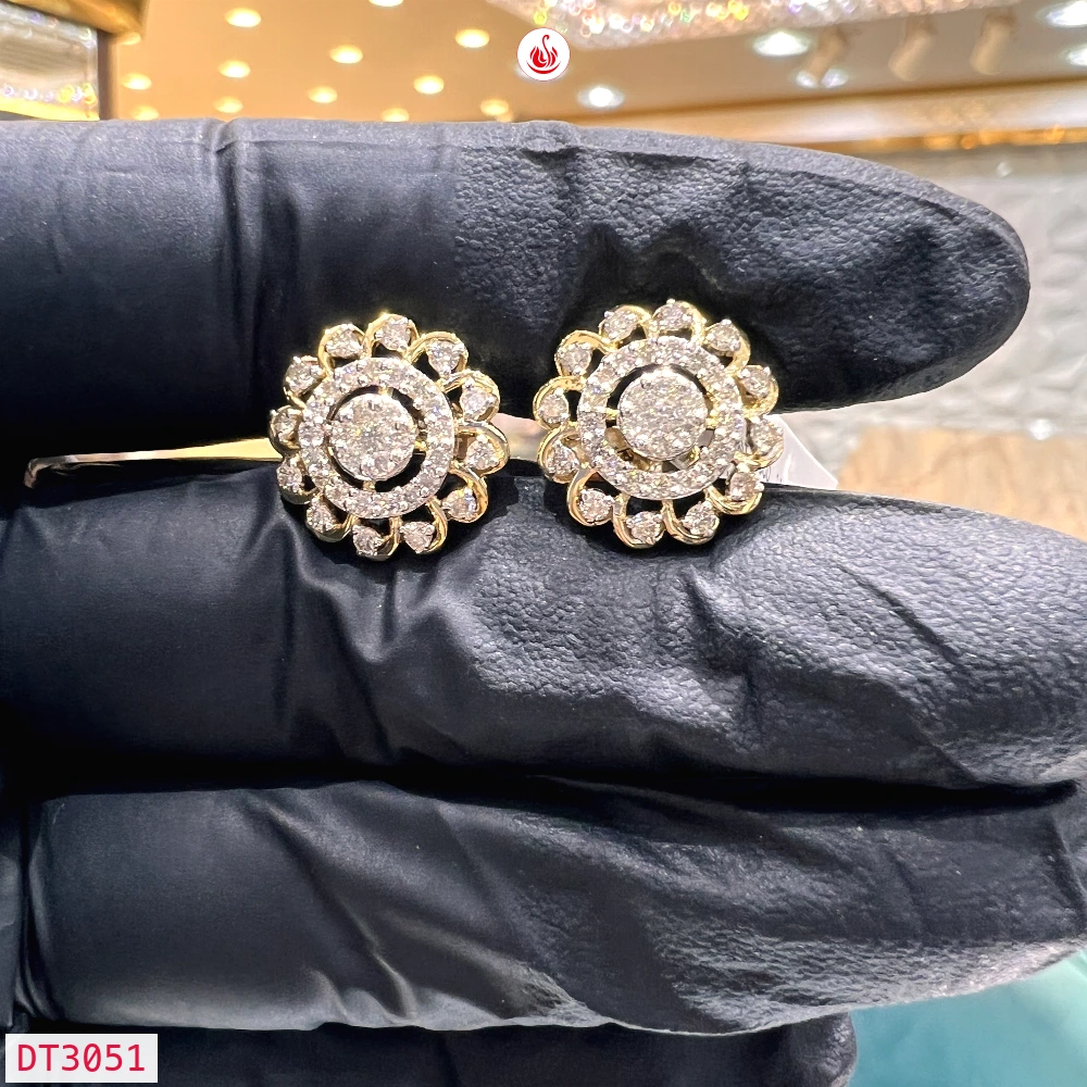 Women Diamond Earrings - DT3051