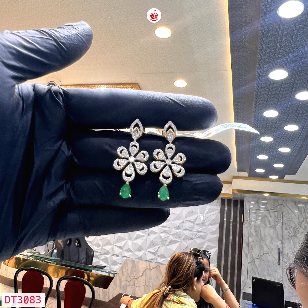 Women Diamond Earrings - DT3083