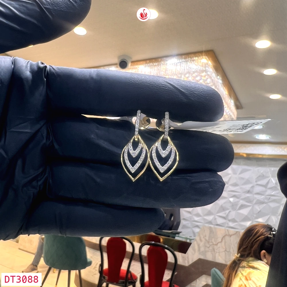 Women Diamond Earrings - DT3088