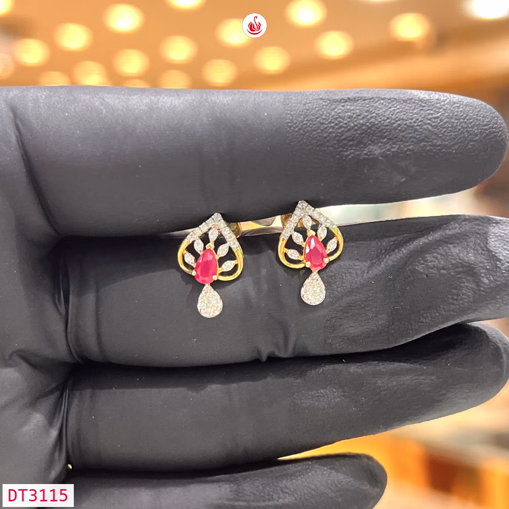 Women Diamond Earrings - DT3115