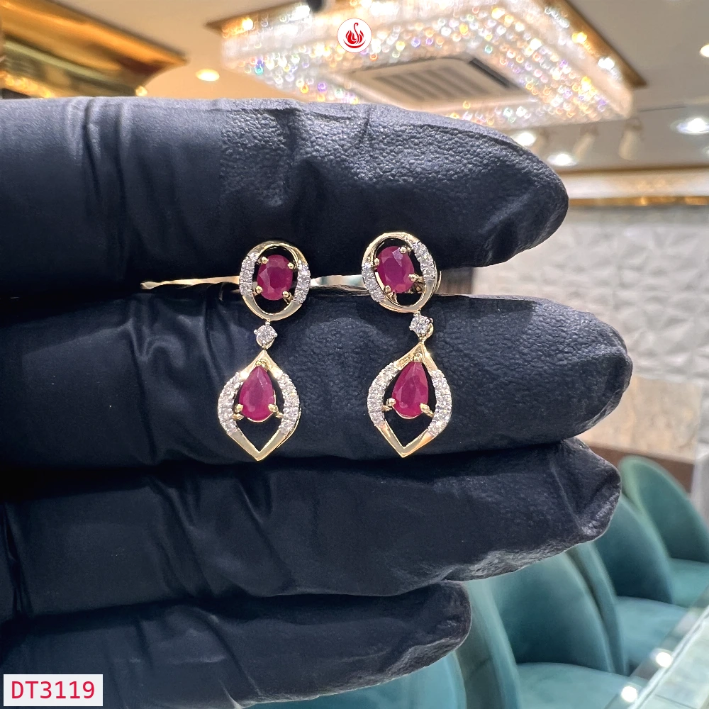Women Diamond Earrings - DT3119