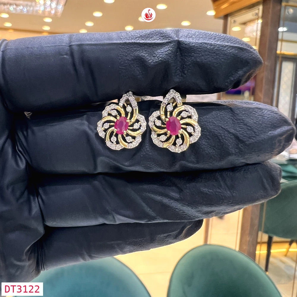 Women Diamond Earrings - DT3122