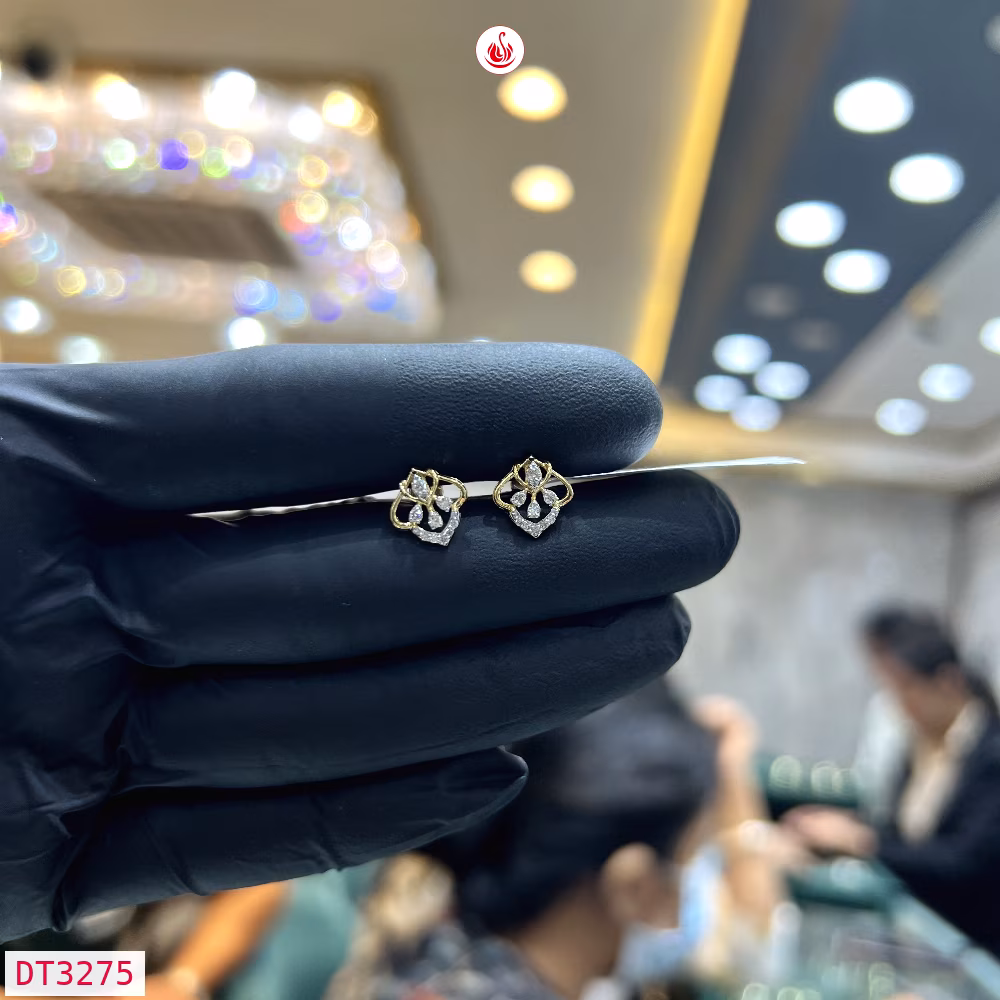 Women Diamond Earrings - DT3275
