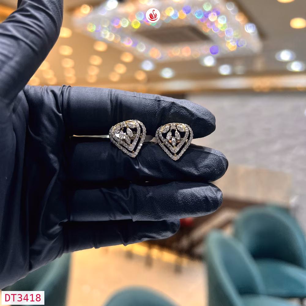 Women Diamond Earrings - DT3418