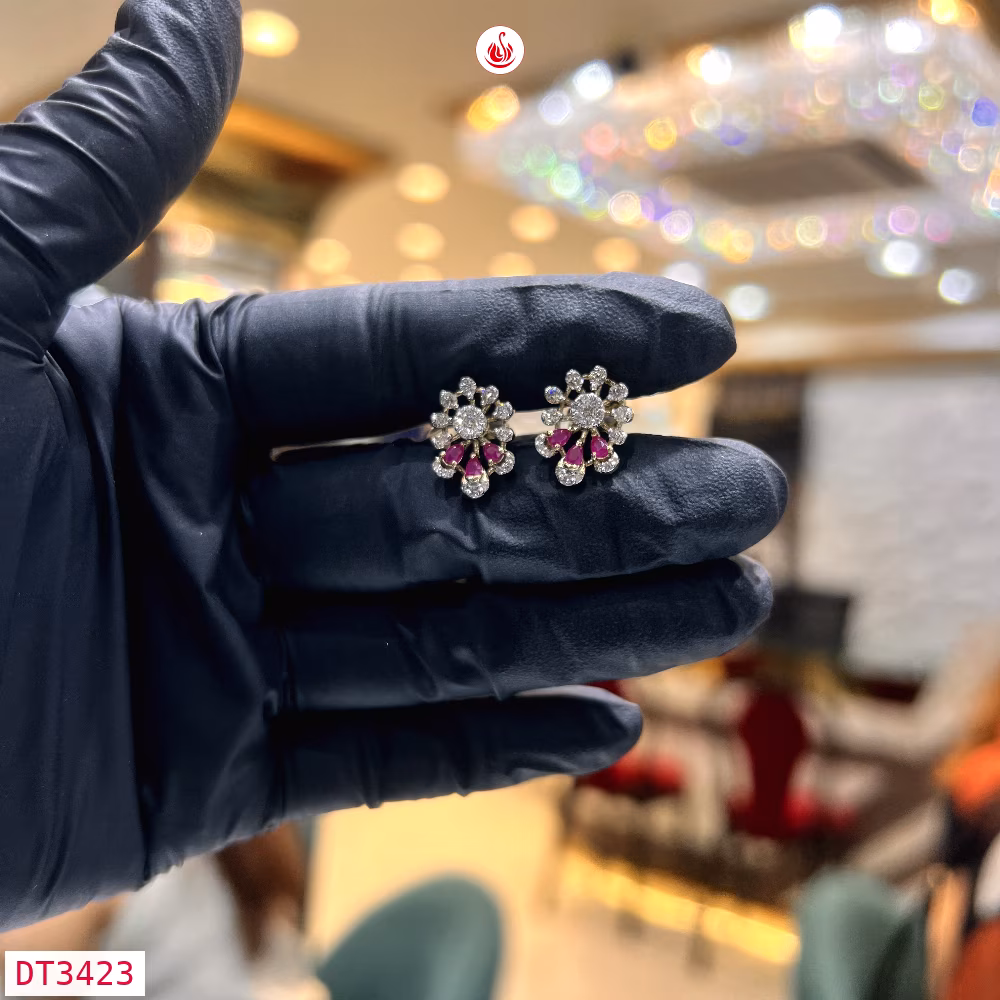 Women Diamond Earrings - DT3423