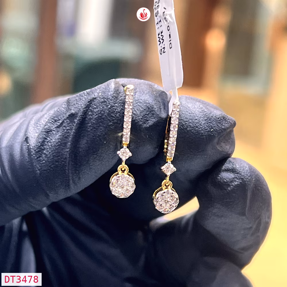 Women Diamond Earrings - DT3478