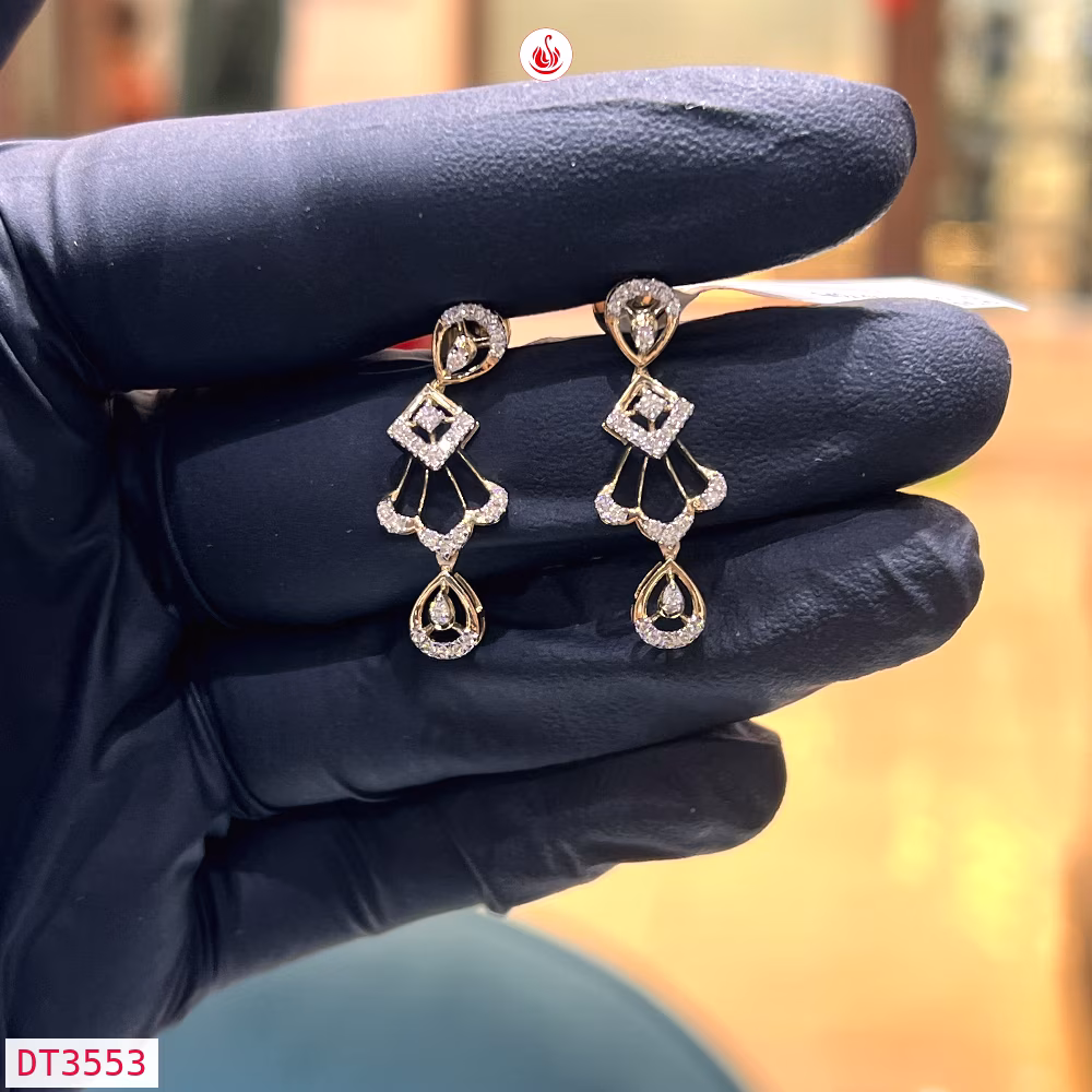 Women Diamond Earrings - DT3553