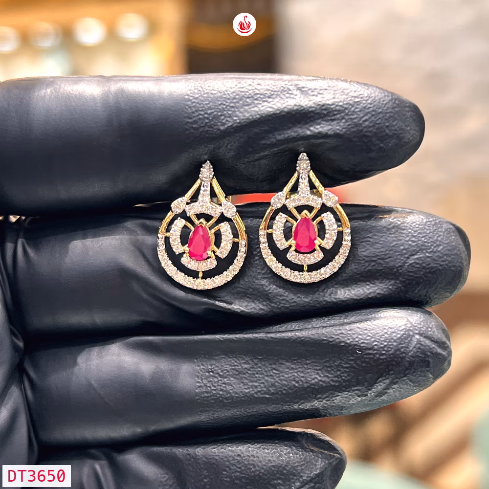 Women Diamond Earrings - DT3650