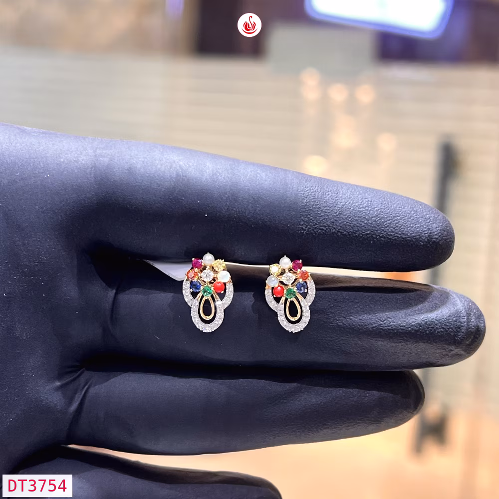 Women Diamond Earrings - DT3754