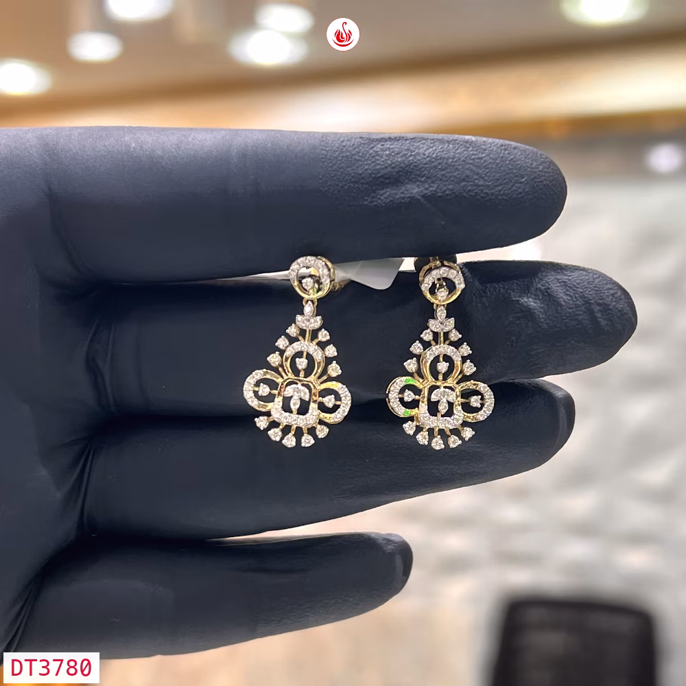 Women Diamond Earrings - DT3780