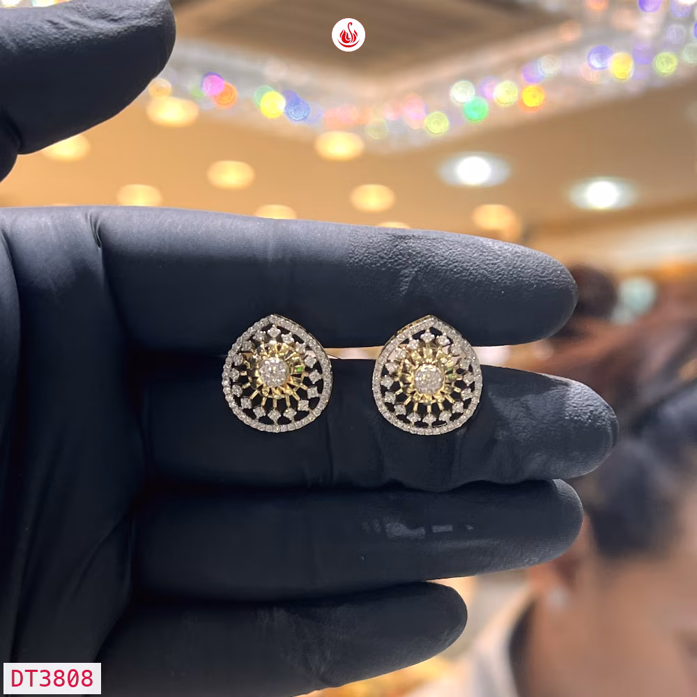 Women Diamond Earrings - DT3808