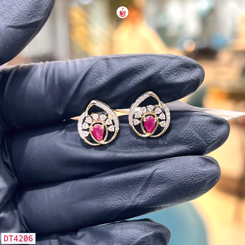 Women Diamond Earrings - DT4206