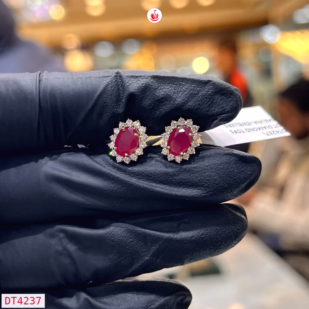 Women Diamond Earrings - DT4237