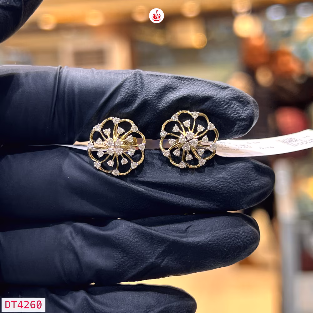 Women Diamond Earrings - DT4260