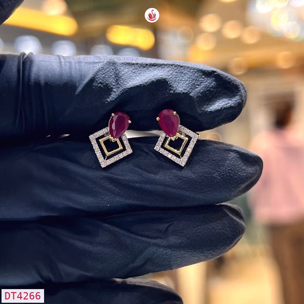 Women Diamond Earrings - DT4266