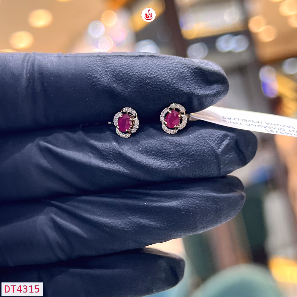 Women Diamond Earrings - DT4315