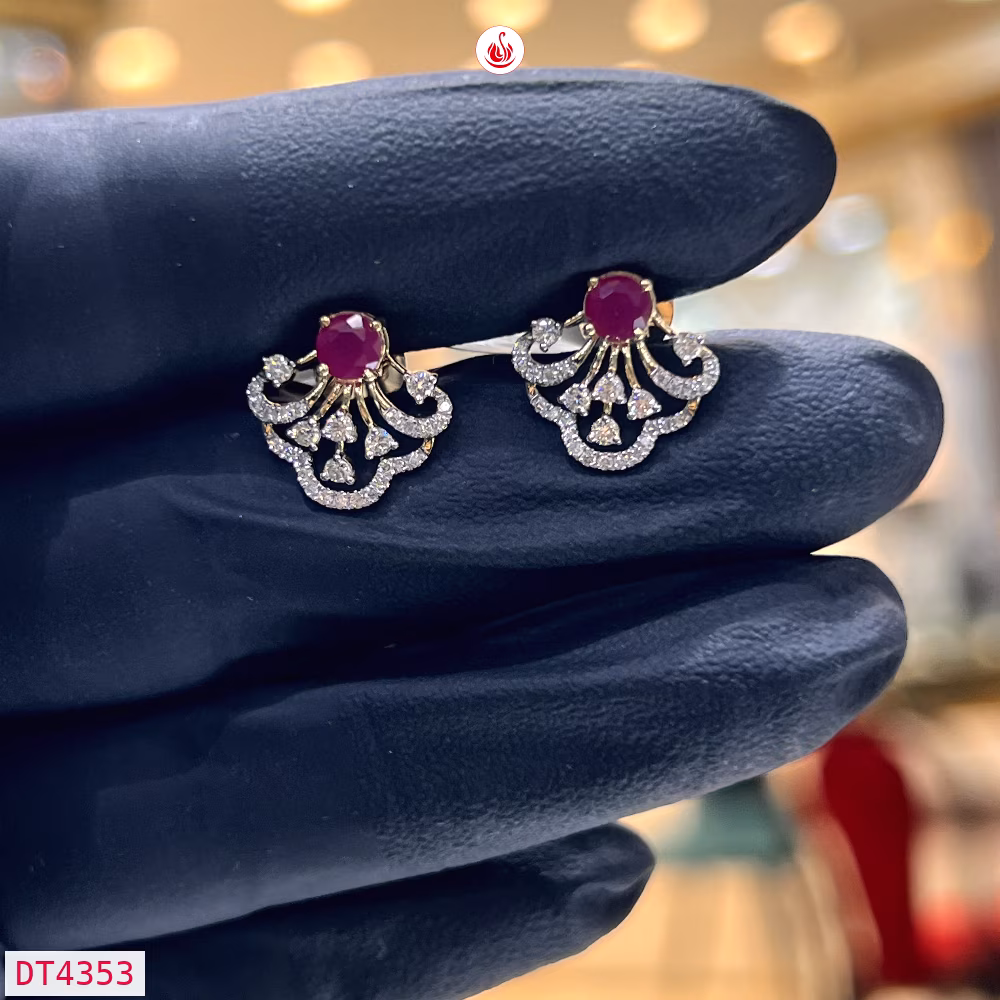 Women Diamond Earrings - DT4353