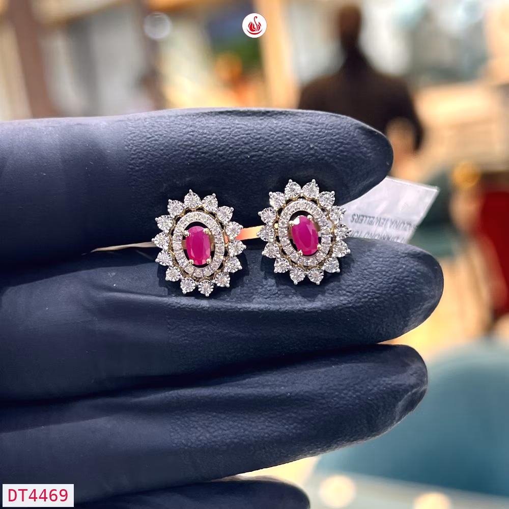 Women Diamond Earrings - DT4469