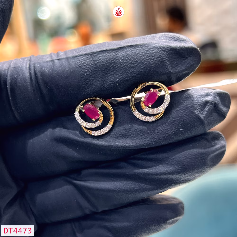 Women Diamond Earrings - DT4473