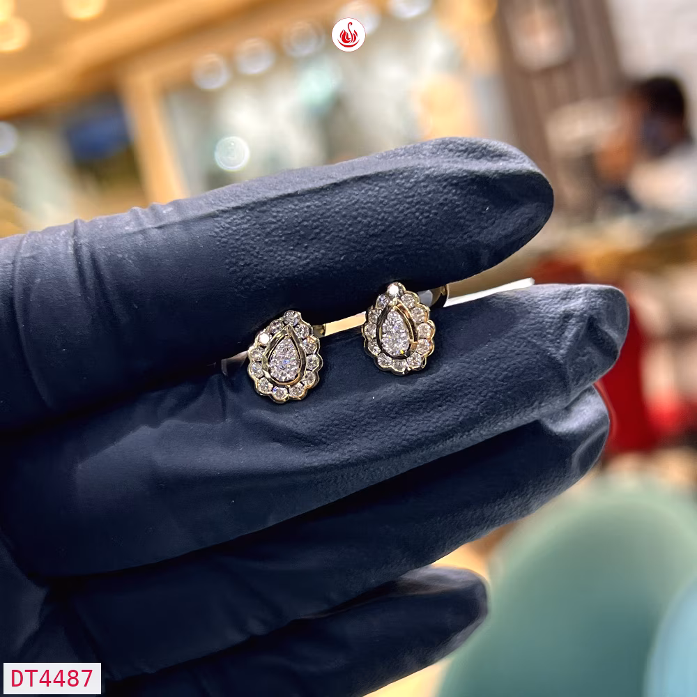 Women Diamond Earrings - DT4487