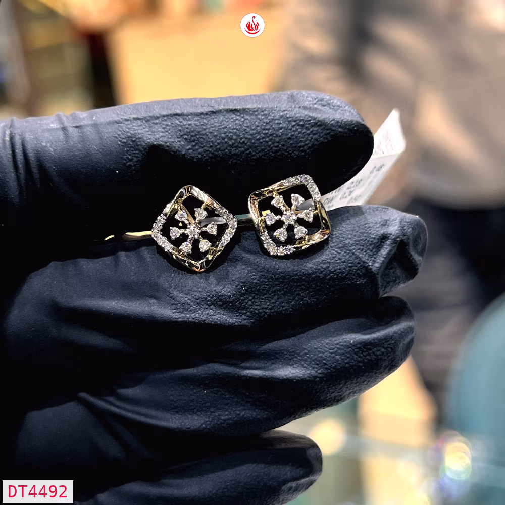 Women Diamond Earrings - DT4492