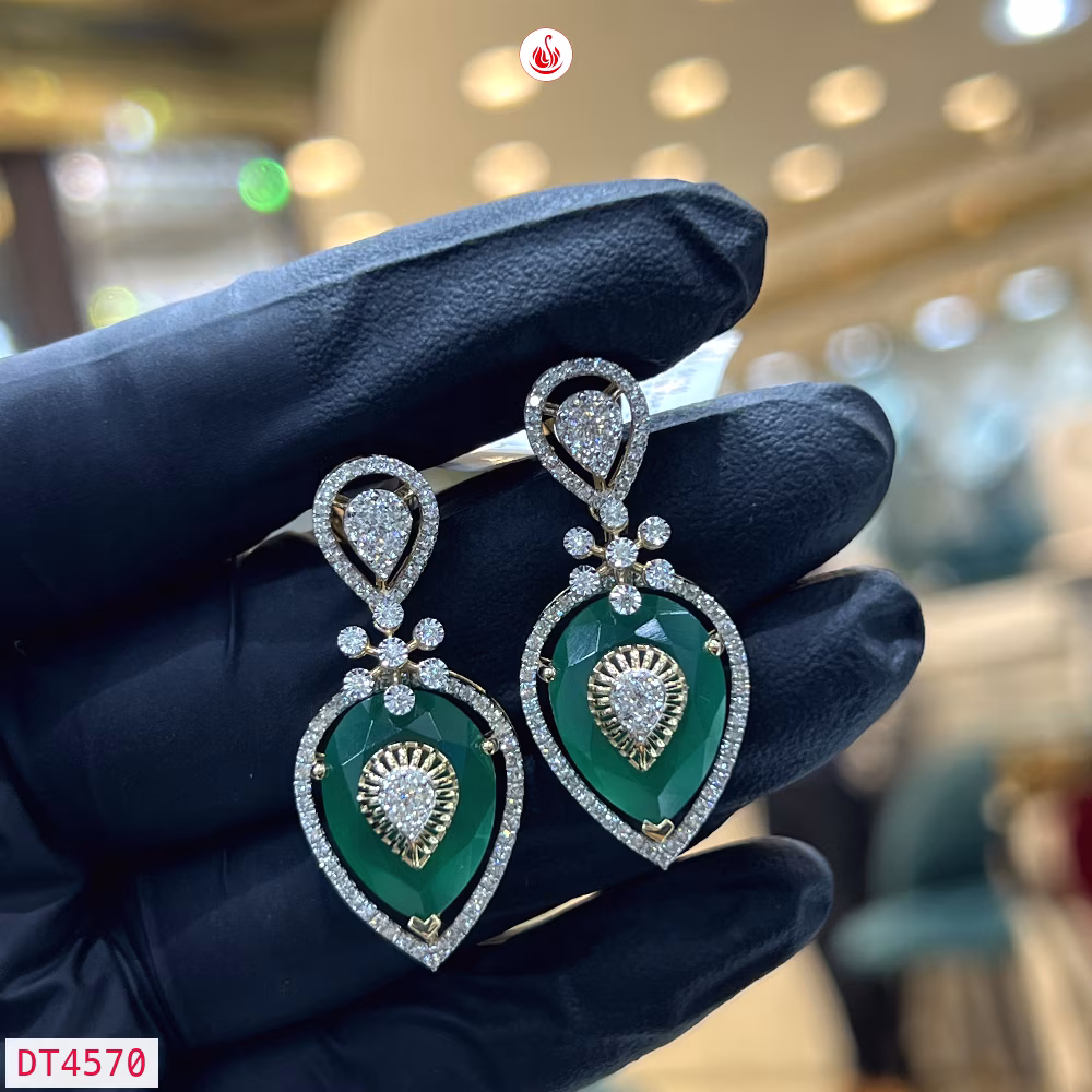Women Diamond Earrings - DT4570