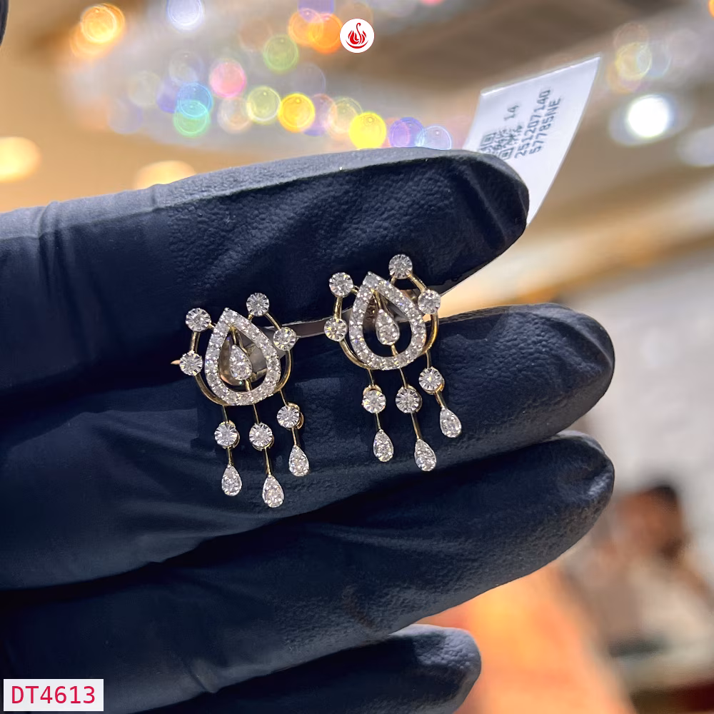 Women Diamond Earrings - DT4613