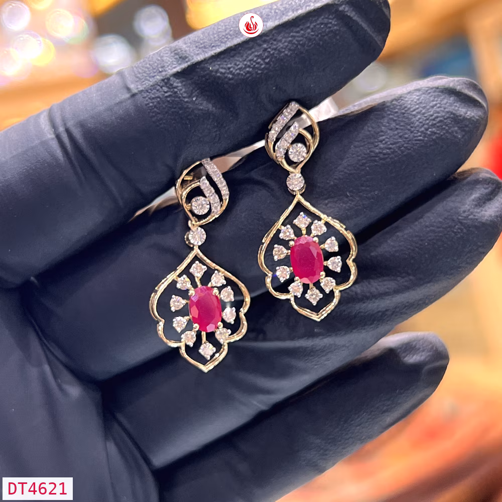Women Diamond Earrings - DT4621
