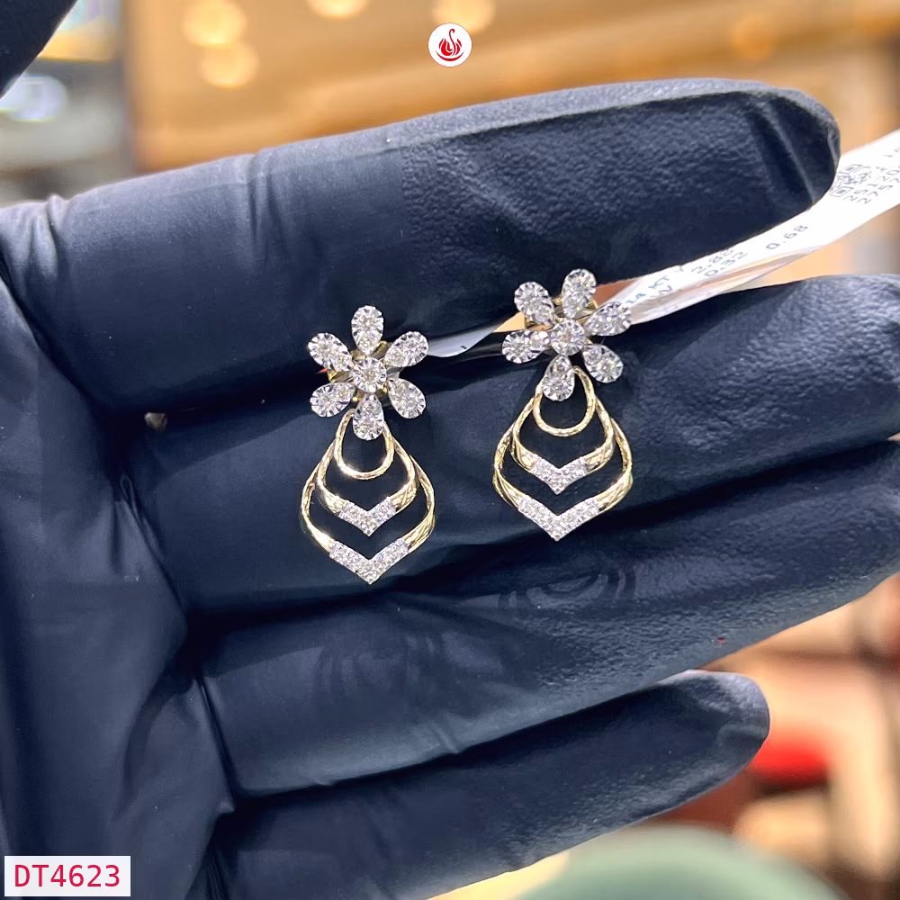 Women Diamond Earrings - DT4623