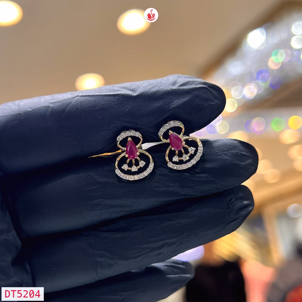 Women Diamond Earrings - DT5204