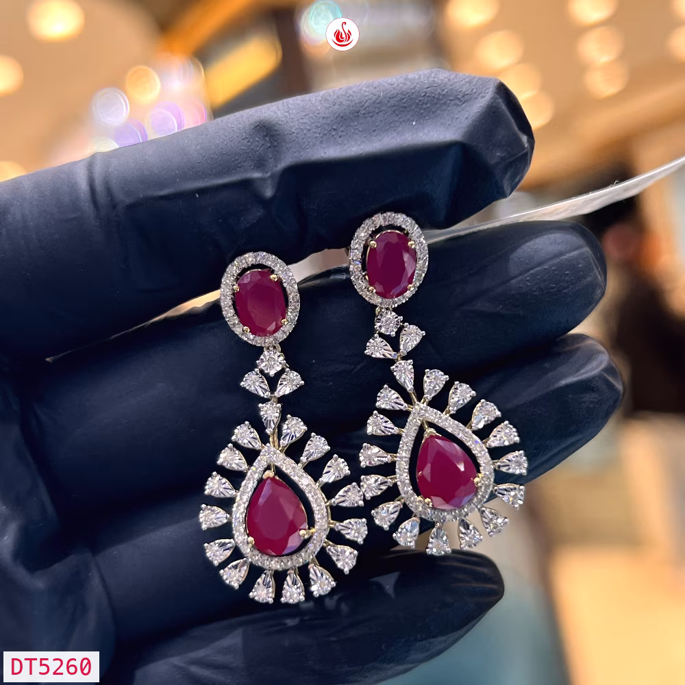 Women Diamond Earrings - DT5260