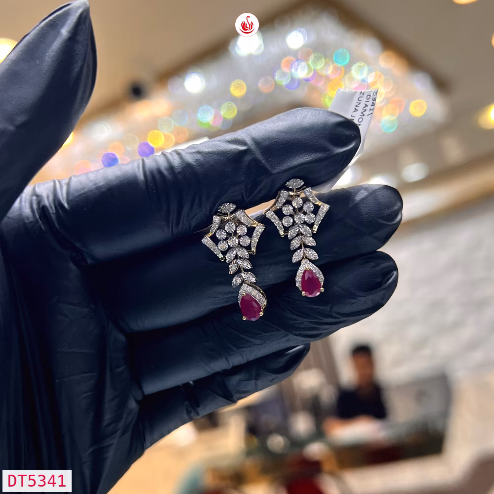 Women Diamond Earrings - DT5341