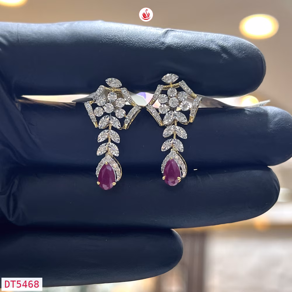 Women Diamond Earrings - DT5468