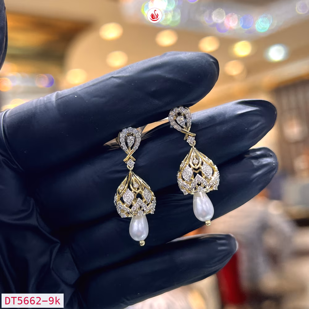 Women Diamond Earrings - DT5662
