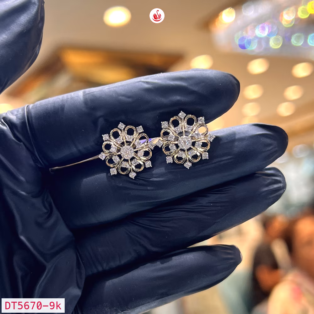 Women Diamond Earrings - DT5670