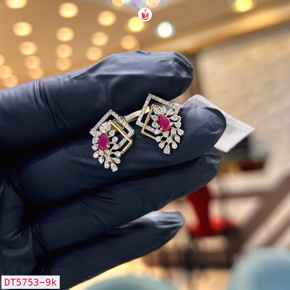 Women Diamond Earrings - DT5753