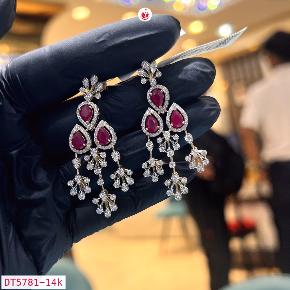 Women Diamond Earrings - DT5781