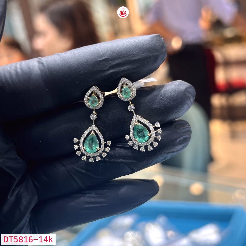 Women Diamond Earrings - DT5816