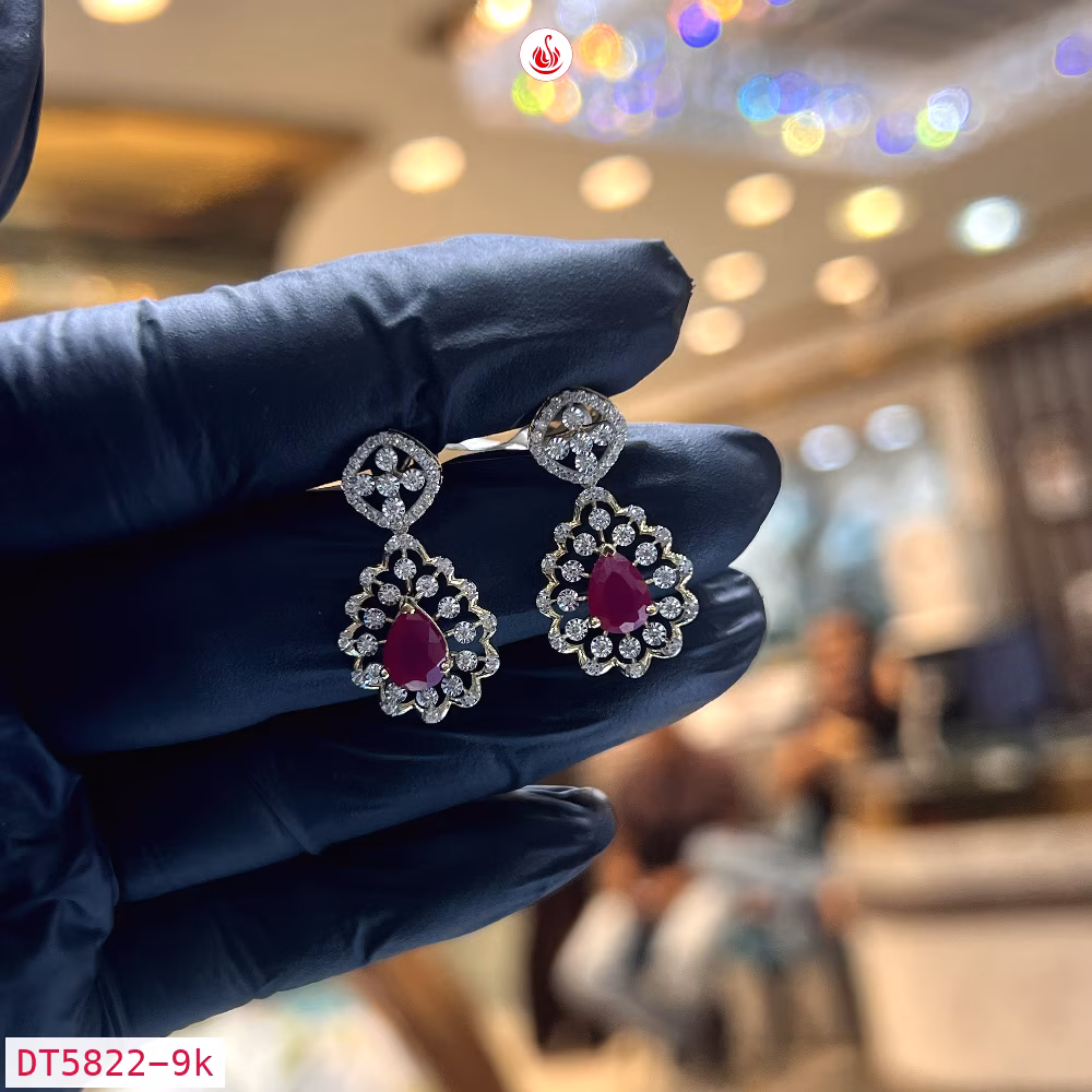 Women Diamond Earrings - DT5822