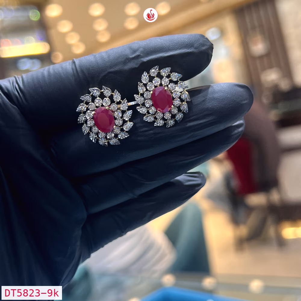 Women Diamond Earrings - DT5823