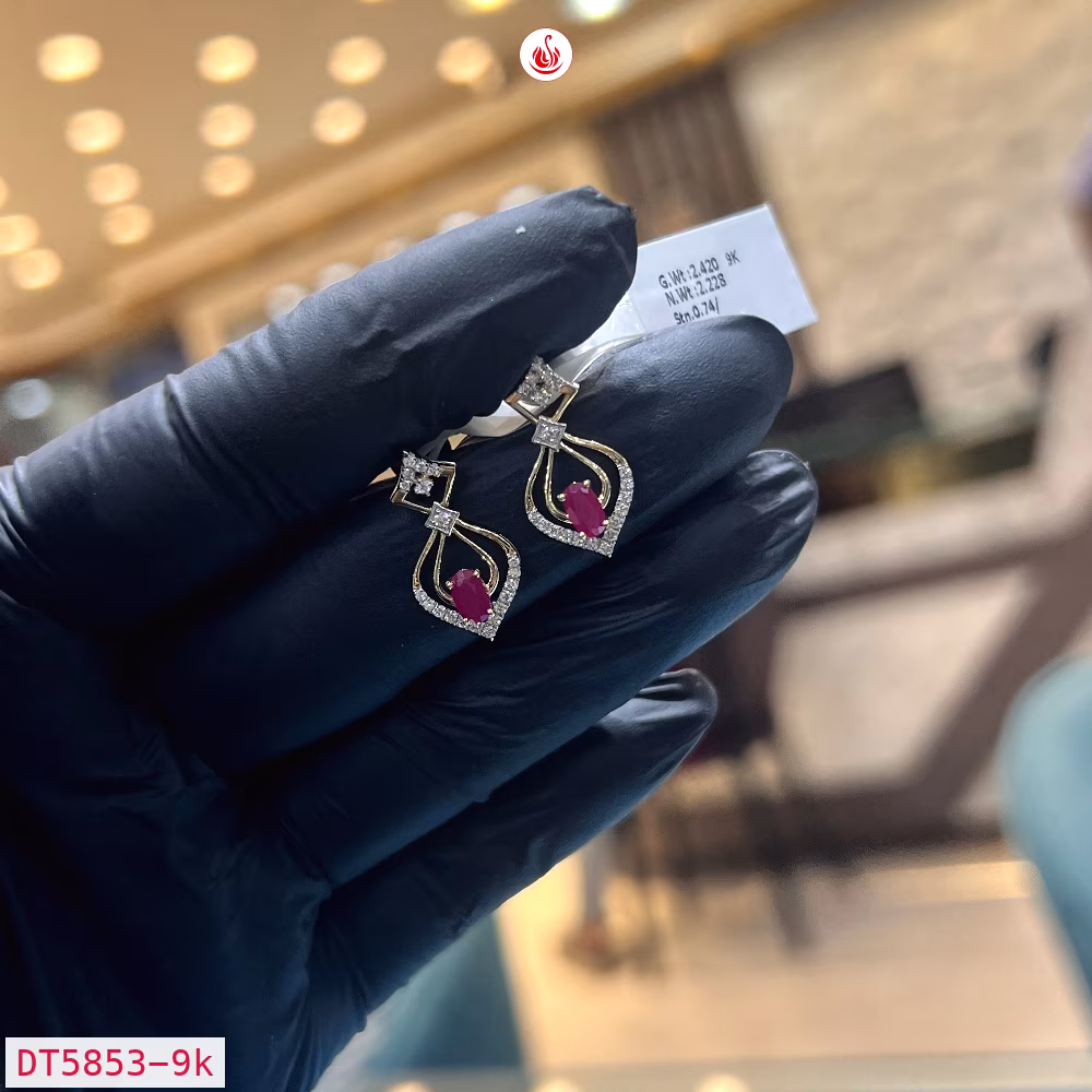 Women Diamond Earrings - DT5853