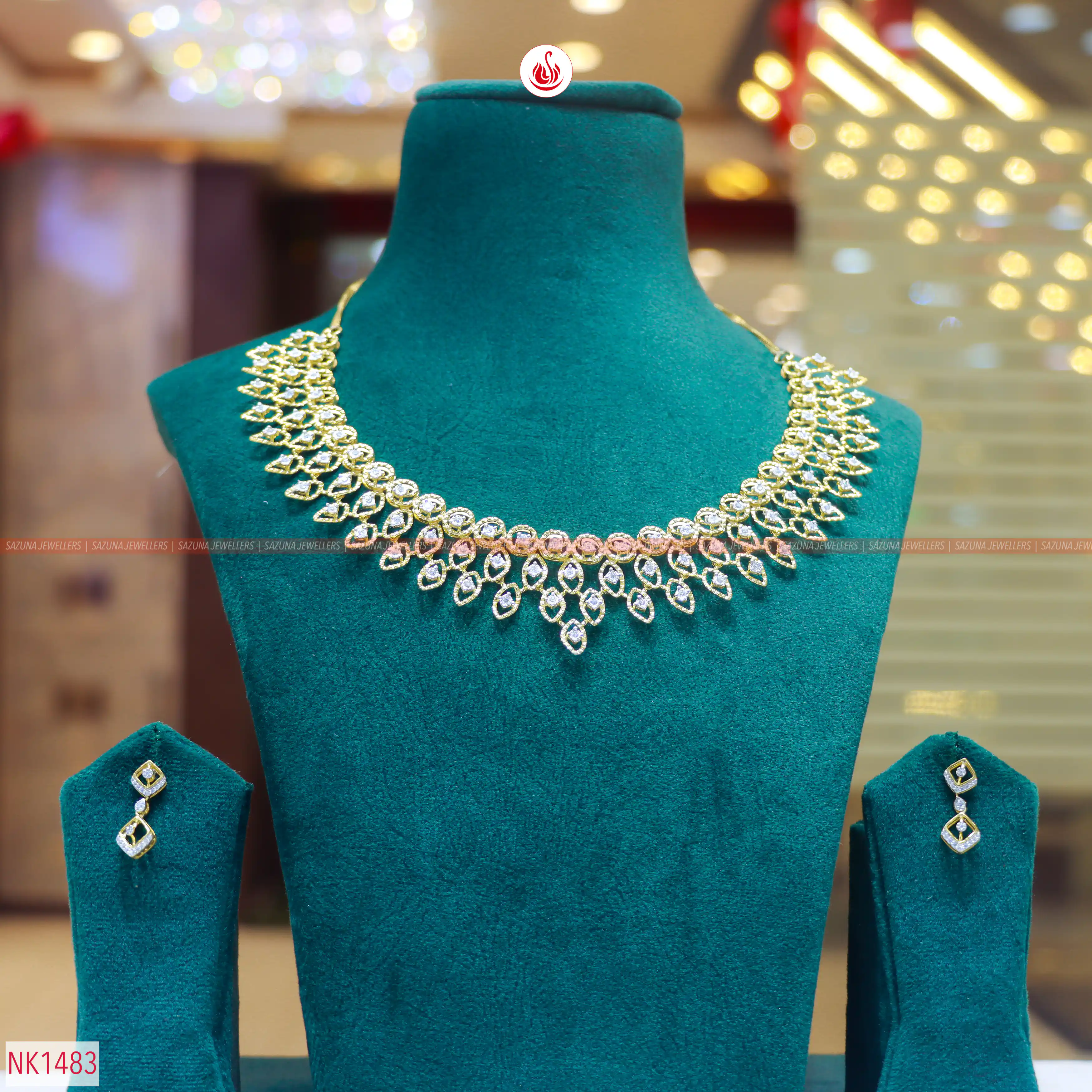 Sazuna Roshni  Diamond Necklace